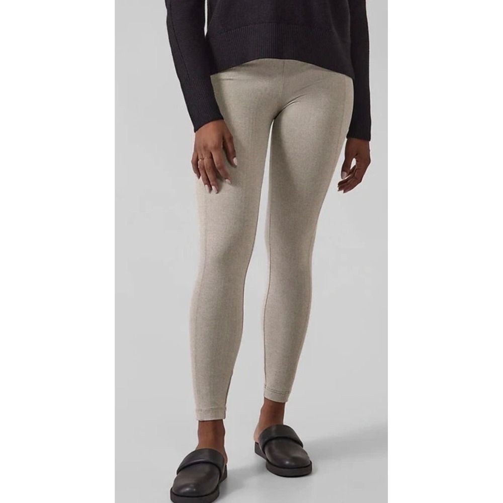 Athleta Delancey Herringbone‎ Tight Legging Plus Size 2X High Rise Pocket